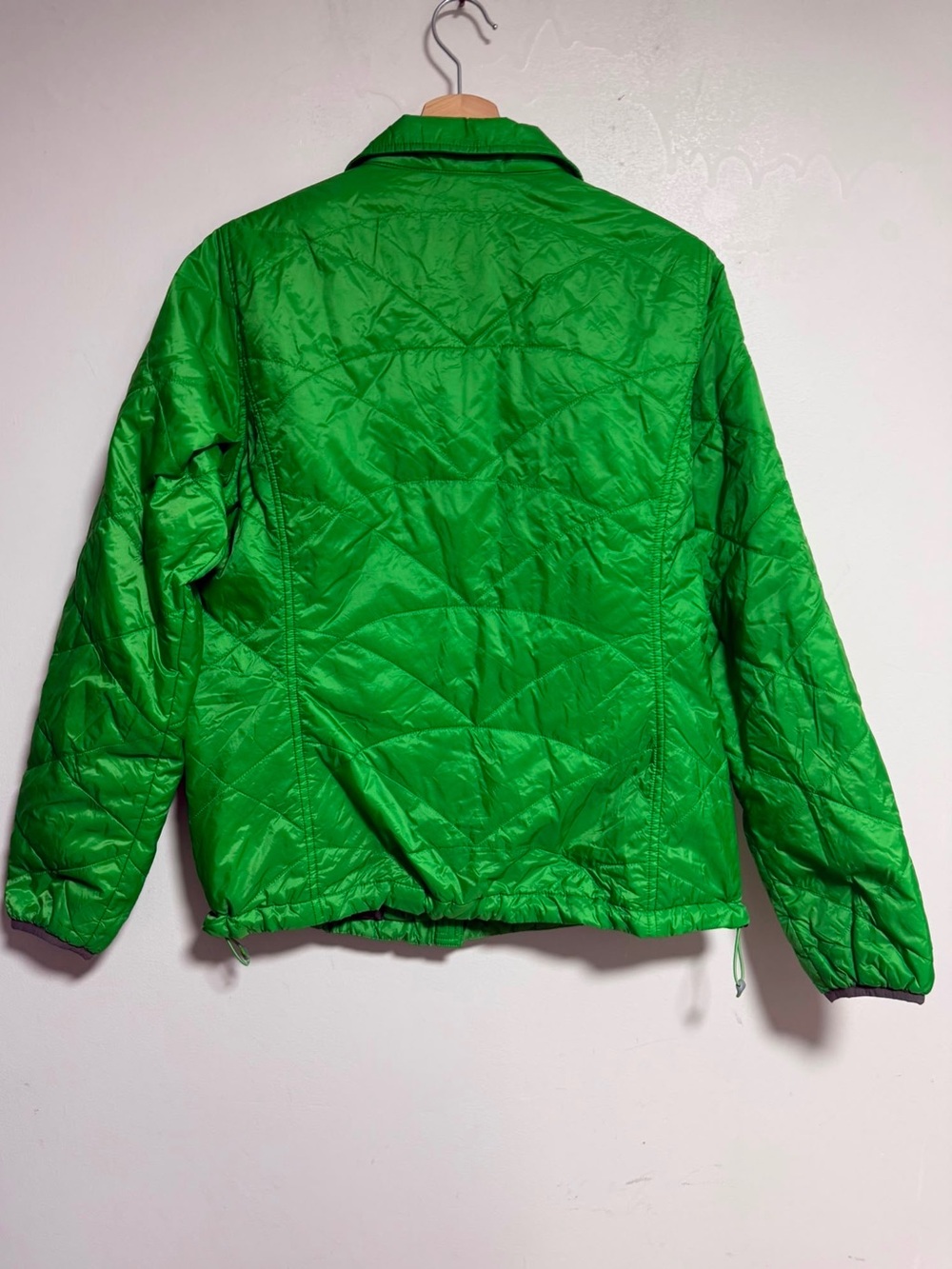 L.L.Bean Green Quilted Lightweight Insulated Full Zip Jacket Women’s M Regular - Picture 7 of 8